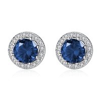 Orecchini Gaurosa Donna Fantasy in Argento Zirconia SE0146-BU - SE0146-BU